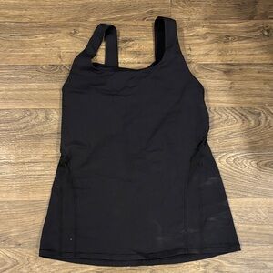 Lululemon Size 8 Black Tank Top